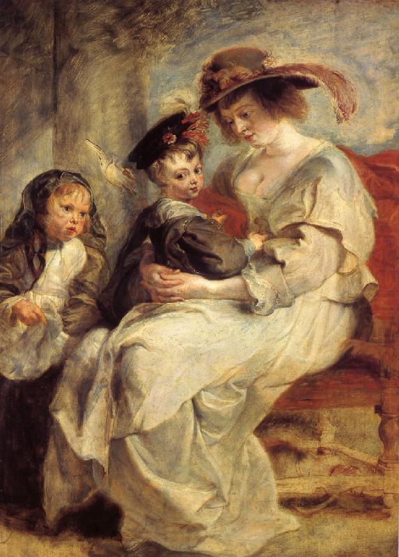 Peter Paul Rubens Helen and her children china oil painting image